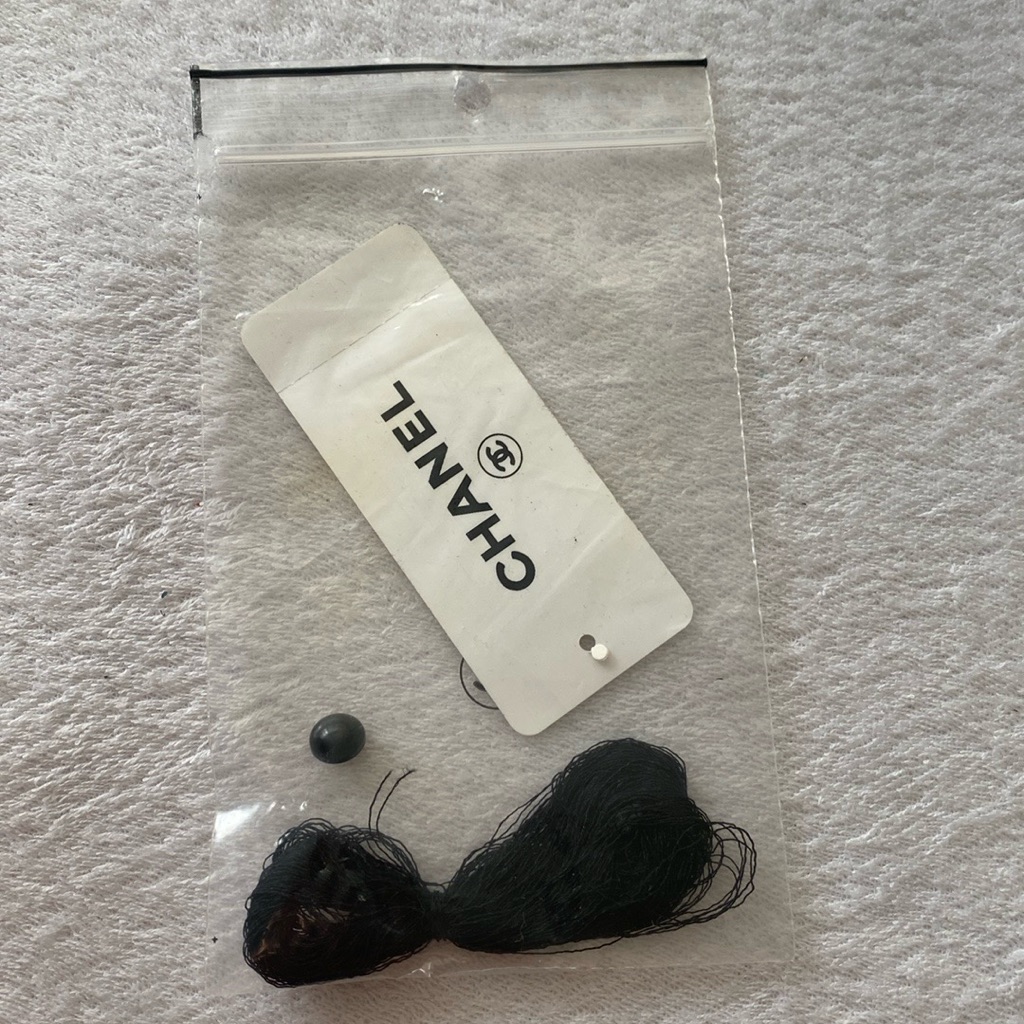 Small Black Button